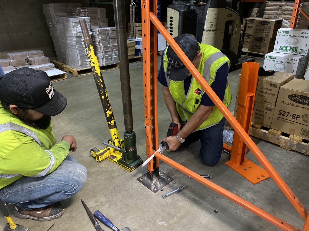 Rack Repair installers