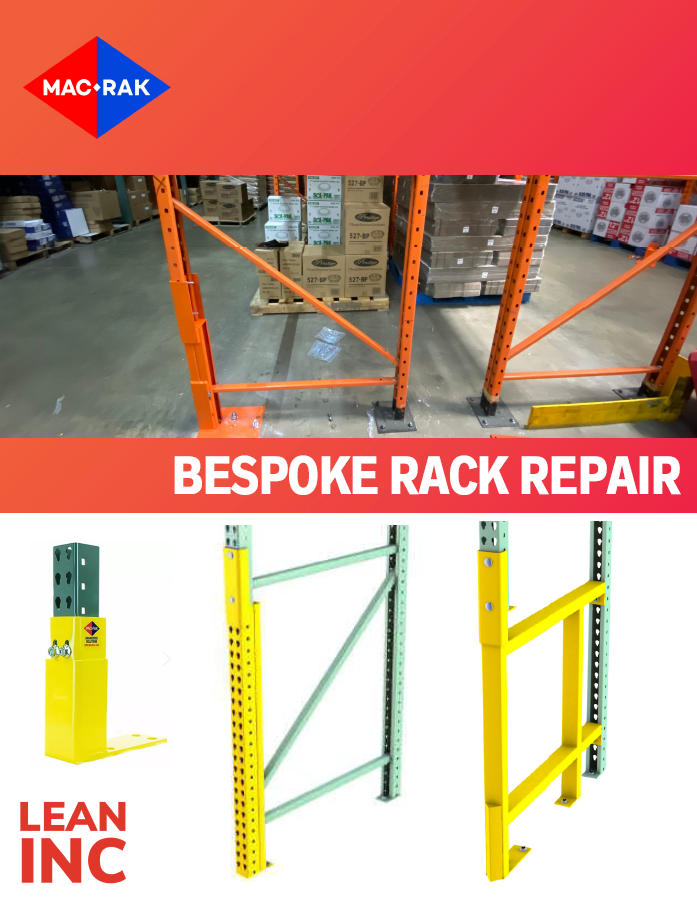Rack Repair Brochure and How-to guide - brochure cover image