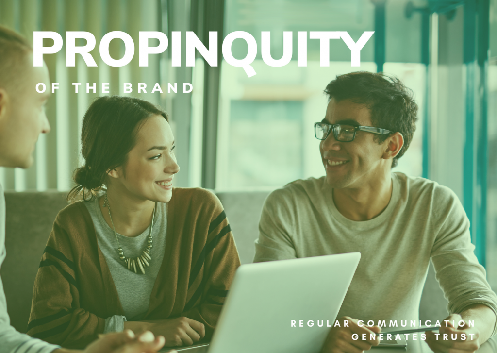 PROPINQUITY - THREE BUSINESS PEOPLE MEETING REGULARLY